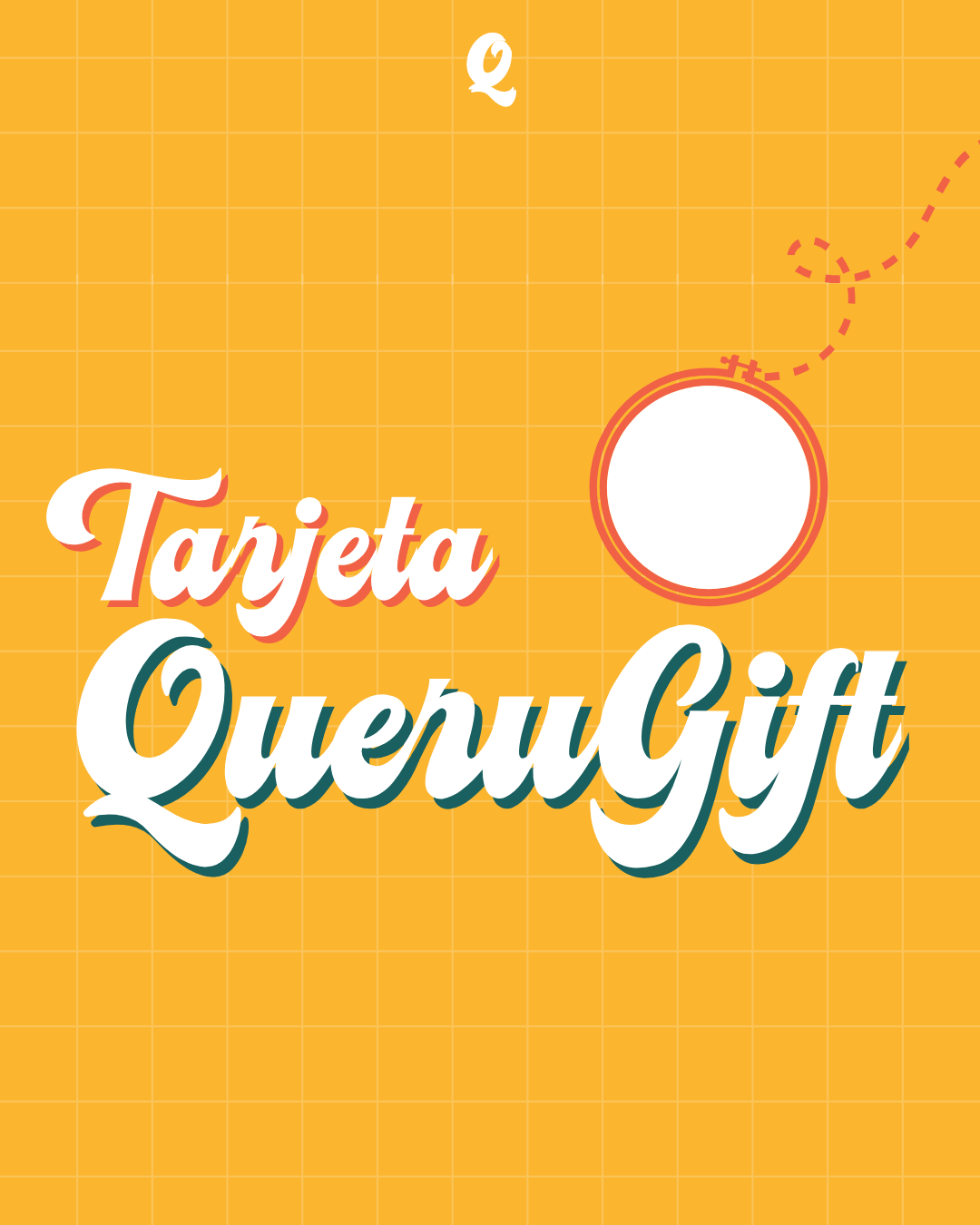 taller de bordado regalo POST QUERUBIN tarjeta gift
