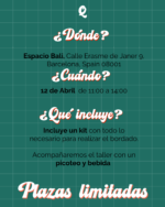 taller de bordado en barcelona