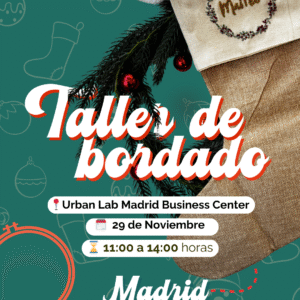 taller de bordado navideño en madrid