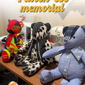 Patrón Oso Memorial con tutorial